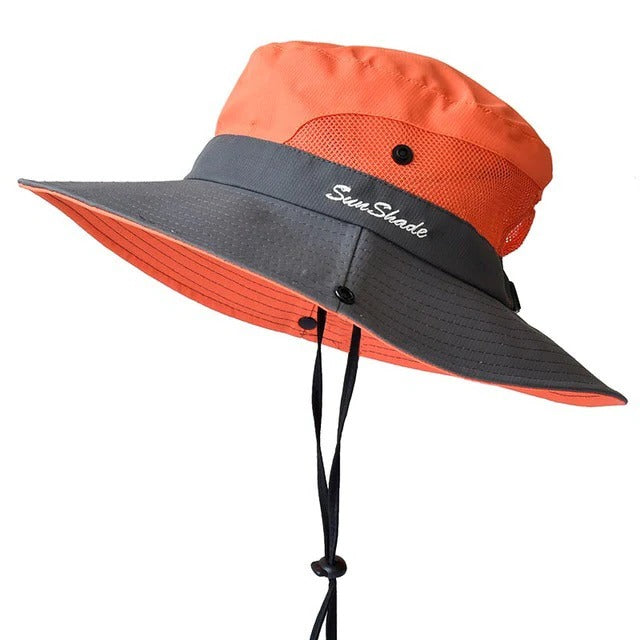Foldable Sun Hat With UV Protection For Beach And Travel