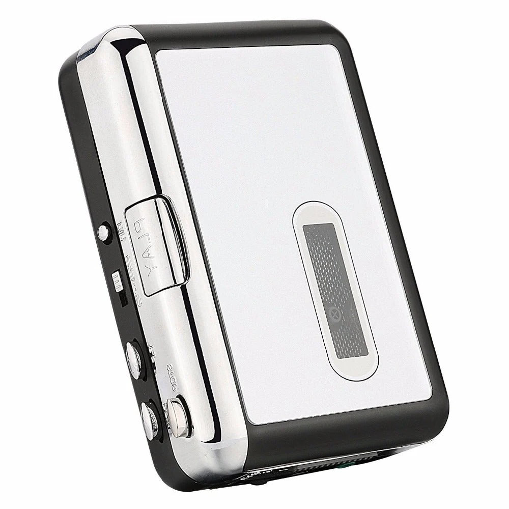 USB Cassette Converter For Digitizing Tapes And Saving MP3 Files
