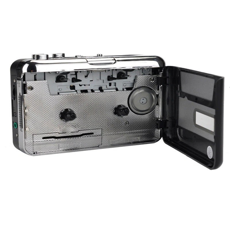 USB Cassette Converter For Digitizing Tapes And Saving MP3 Files