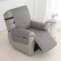 Recliner Cover Quilted, Waterproof, Non-Slip With Elastic Straps