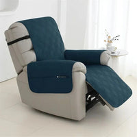 Recliner Cover Quilted, Waterproof, Non-Slip With Elastic Straps