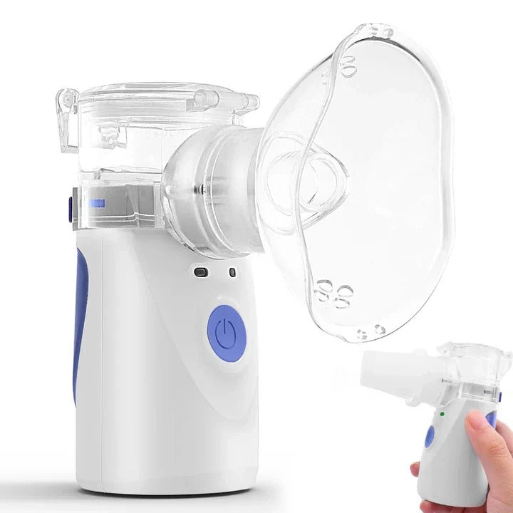 Ultrasonic Mesh Nebulizer Portable Compact Quiet Mist Device For Personal Use