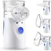 Ultrasonic Mesh Nebulizer Portable Compact Quiet Mist Device For Personal Use