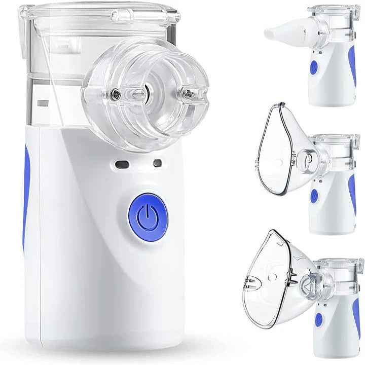 Ultrasonic Mesh Nebulizer Portable Compact Quiet Mist Device For Personal Use
