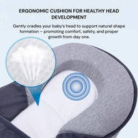 Infant Inclined Sleep Wedge Pillow Bed For Spit-Up Comfort