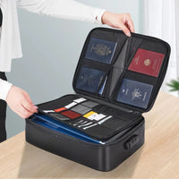 Fireproof Document Bag With Waterproof Seal For Cash And IDs