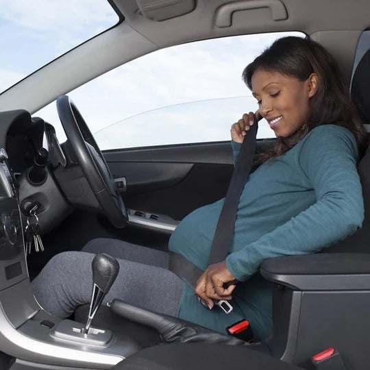 Seat Belt Clip Extender Two-Piece For Vehicle Use