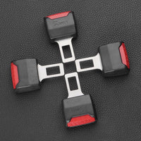 Seat Belt Clip Extender Two-Piece For Vehicle Use