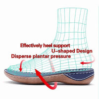Slip-On Flats For Women With Breathable Mesh And Wide Toe Box