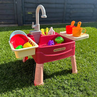 Standing Sink For Children, Indoor And Outdoor Use, Portable