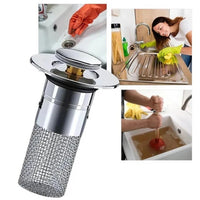 Pop Up Sink Stopper With Odor Isolation And Anti Smell Seal