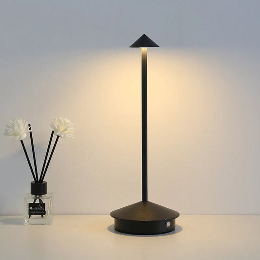Cordless LED Desk Lamp With Touch Control And Three Dimmable Settings