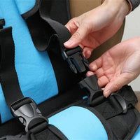 Child Travel Car Seat With Safety Harness For Secure Vehicle Use