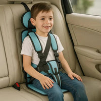 Child Travel Car Seat With Safety Harness For Secure Vehicle Use