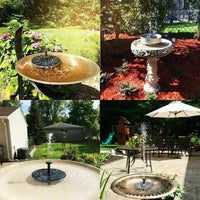 Solar Floating Fountain Pump For Bird Baths And Backyard Ponds