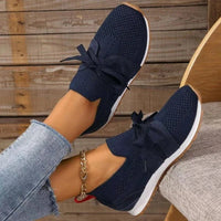 Supportive Sneakers For Foot Comfort With Breathable Mesh Upper