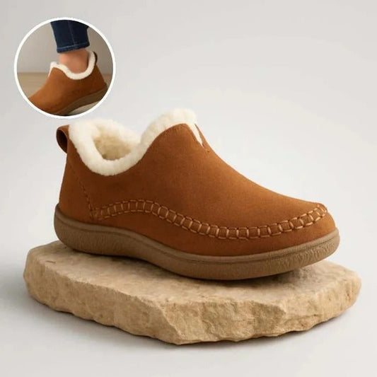 Shoes With Fleece Lining And Cushioned Support For All-Day Comfort