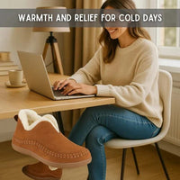 Shoes With Fleece Lining And Cushioned Support For All-Day Comfort