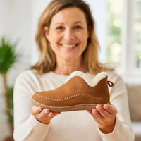 Shoes With Fleece Lining And Cushioned Support For All-Day Comfort