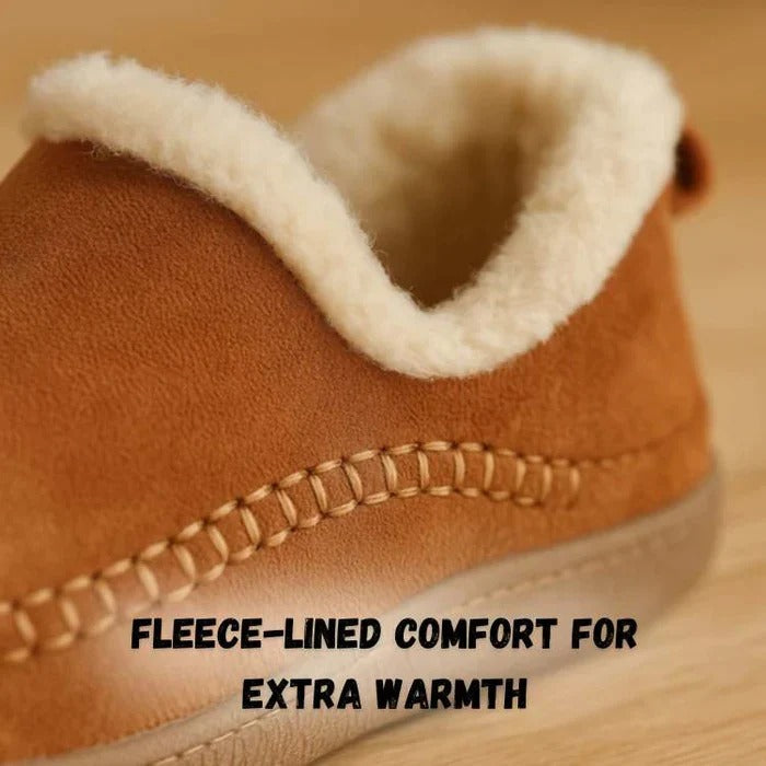 Shoes With Fleece Lining And Cushioned Support For All-Day Comfort
