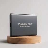 Portable External SSD USB-C High-Speed Transfer for PC, Mac, Console