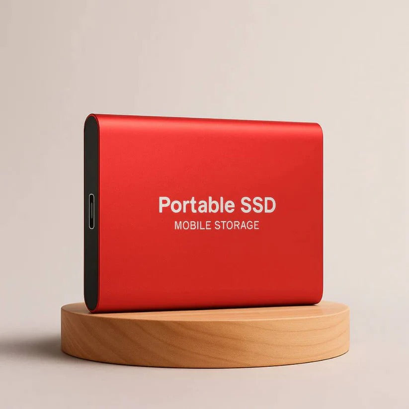 Portable External SSD USB-C High-Speed Transfer for PC, Mac, Console
