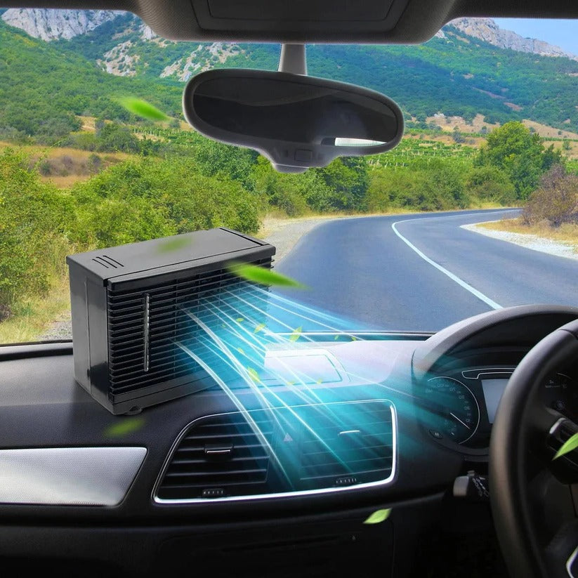 12V Portable Car Air Cooler With Cold Water Tank, Quiet Low-Power Operation