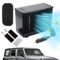 12V Portable Car Air Cooler With Cold Water Tank, Quiet Low-Power Operation