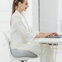Memory Foam Seat Cushion Adjustable For Sit Bone Relief And Comfort