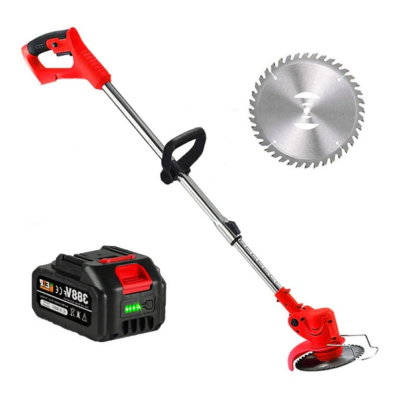 Grass Trimmer Cordless Battery Powered Electric High Power For Yard