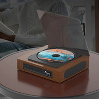 Bluetooth CD Player Retro Style With USB-C Charging Port