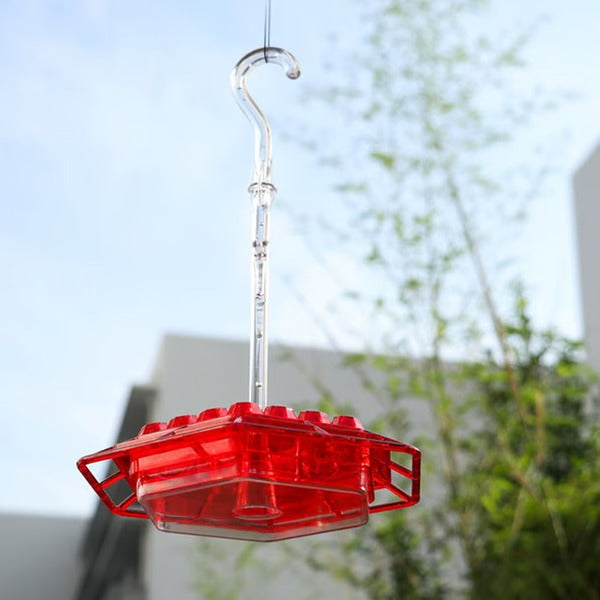 Hummingbird Feeder With Built In Ant Moat And Easy Clean Reservoir