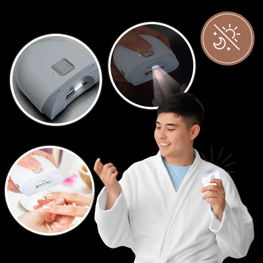 Electric Nail Clipper Dual-Speed Rechargeable For Fingernails And Toenails