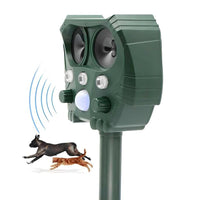 Ultrasonic Animal Repellent Device For Cats, Foxes, Rats, Squirrels, Dogs