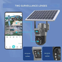4K Wireless Security Camera DualGuard With Dual-Band Wi-Fi And Night Vision