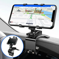 Car Phone Holder With Wireless Charging, Magnetic Mount, Adjustable Arm