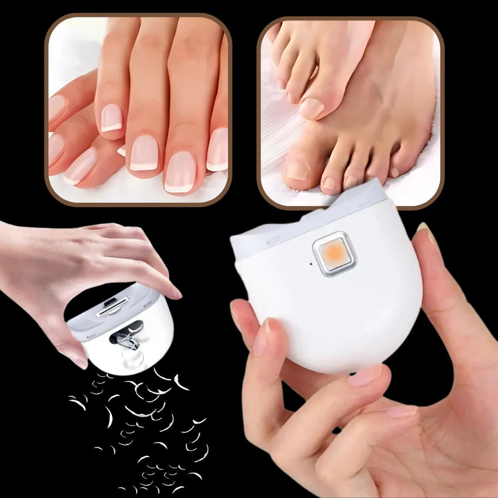 Electric Nail Clipper Dual-Speed Rechargeable For Fingernails And Toenails