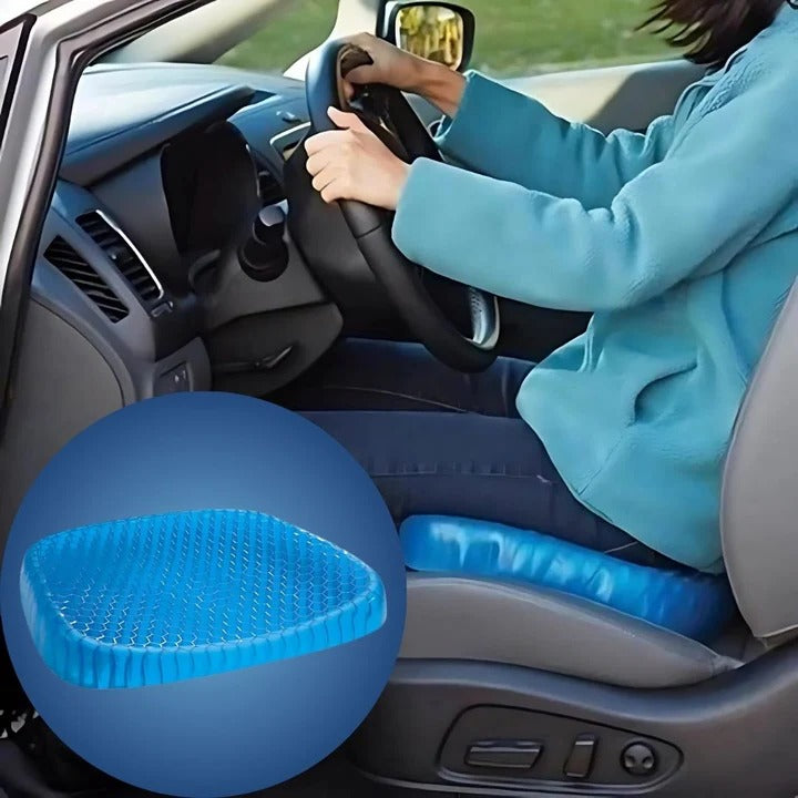 Orthopedic Gel Seat Cushion For Tailbone Relief And Lower Back Support