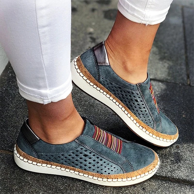 Women's Bunion Relief Sneakers Breathable Flat Sole Comfort Support