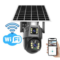 4K Wireless Security Camera DualGuard With Dual-Band Wi-Fi And Night Vision