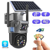 4K Wireless Security Camera DualGuard With Dual-Band Wi-Fi And Night Vision
