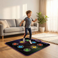 Bluetooth Dance Mat Game Pad With Light Up Music For Kids