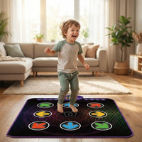 Bluetooth Dance Mat Game Pad With Light Up Music For Kids