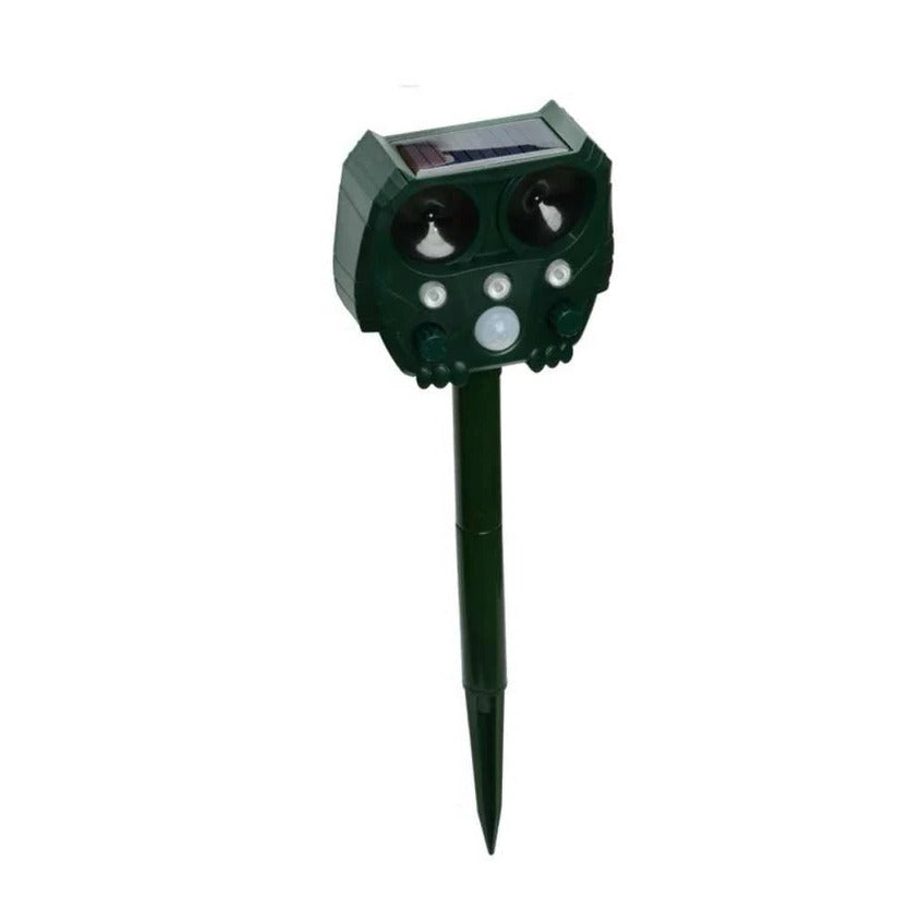 Ultrasonic Animal Repellent Device For Cats, Foxes, Rats, Squirrels, Dogs