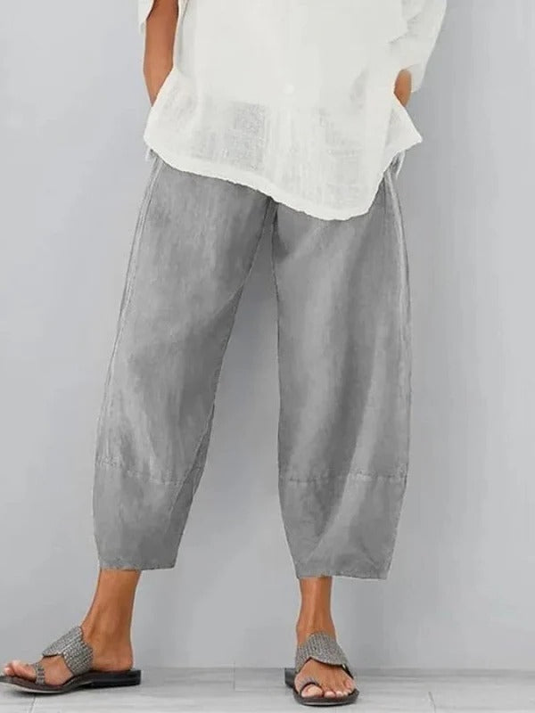Linen Pants For Women Relaxed Fit Casual Lounge Breathable Summer