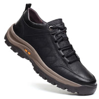 Men's Supportive Leather Shoes For Foot Comfort And Stability