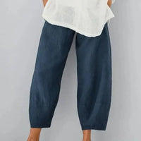 Linen Pants For Women Relaxed Fit Casual Lounge Breathable Summer