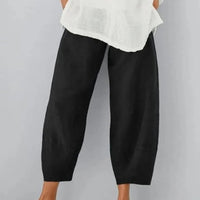 Linen Pants For Women Relaxed Fit Casual Lounge Breathable Summer