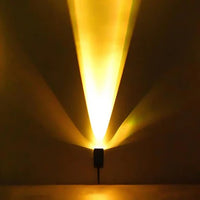 Solar LED Spotlight With Adjustable Multi-Zoom Focus For Outdoor Use