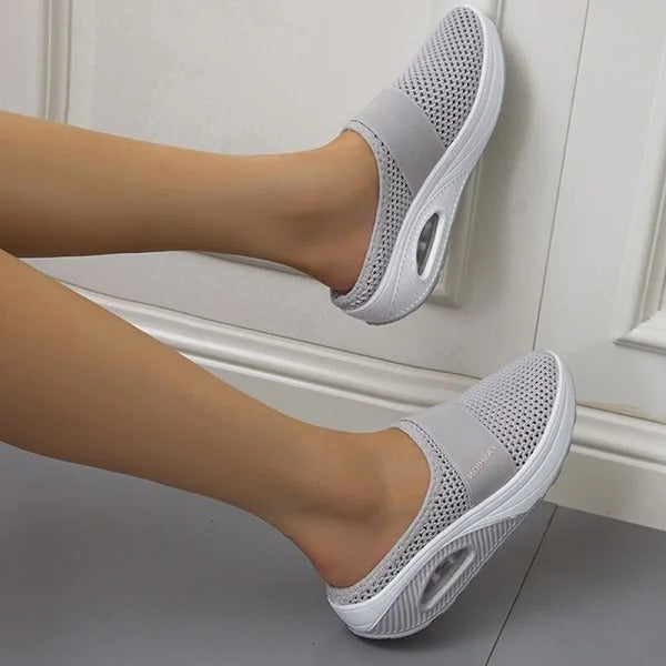 Wedge Sandals Supportive Slip-On Comfort Footwear With Arch Support For Women